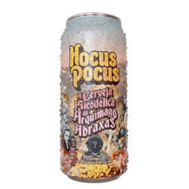 Imagem de Cerveja Hocus Pocus Psicodélica do Arquimago Abraxas Lata 473ml